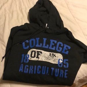 Black University of Kentucky sweatshirt hoodie